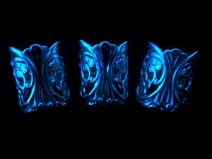 Image of Blue Lace Cuffs