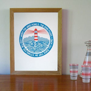 Image of We Will Guide You Screen Print