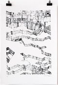 Image of Structure .3 (Landscape) - Lithograph