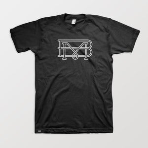 Image of <br>Buffalo Made Co.</b><br>Black</b><br>Monogram Tee