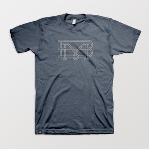 Image of <br>Buffalo Made Co.</b><br>Indigo</b><br>Monogram Tee