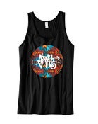 Image of Aztec SLOTH Tag Black Tank 