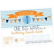 Image of Catch the Wave party printables