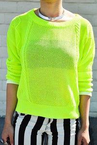Image of Neon Jumper size small