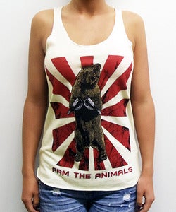 Image of Girls | Bear Trap | Eco Blend Tank Top | Ivory