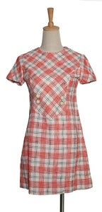 Image of Check Your Orange Dress