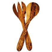 Image of Olive Wood Salad Servers