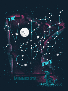 Image of The North Star State - Poster