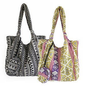 Image of Jogi Shopper in Geometric or Aztec Jacquard