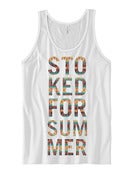 Image of STOKED FOR SUMMER White Tank