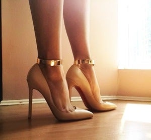 Image of Gold Ankle Cuffs