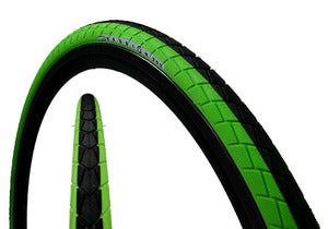 Image of Fyxation Session 700 , 700 x 23c Kevlar Folding Urban Tire, Green