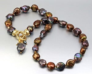 Image of "Margarita" - Baroque Pearls Necklace