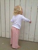 Image of Pale Pink Linen Lounge Pants