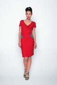 Image of Sabada Dress-Red