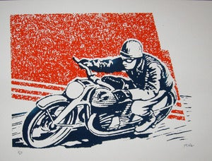 Image of Small Art Print/ Moto1