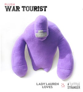 Image of War Tourist Plush Purple