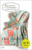 Image of Deco Tumbler ~ Pattern #205 (Paper Pattern)