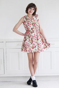 Image of Rosemary Floral Sun Dress