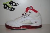Image of Girl's Air Jordan V Retro "Scarlett"