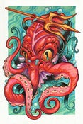 Image of Octopus Print