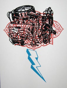 Image of Small Art Print/ Beautiful Engine II