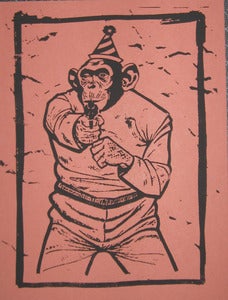 Image of Small Art Print/ Ape Shall Not Kill Ape