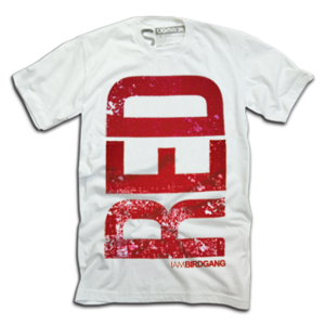 Image of THE RED ON WHITE <BR> (CARDINAL ON BACK)