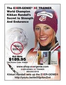 Image of EXER-GENIE® XC TRAINER "Cross Country Ski Development System"