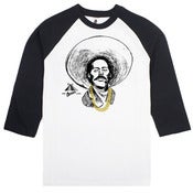 Image of Pancho Villa With Gold Chainz (Raglan tee)