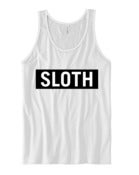 Image of SLOTH White Tank