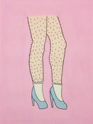 Image of "hairy legs" painting