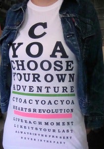 Image of 2010 CYOA! SHIRT - WHITE