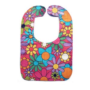 Image of Baby Bib - Summer Floral