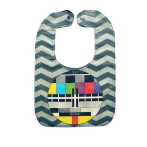 Image of Baby Bib - Test Pattern