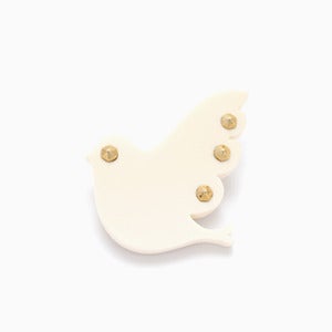 Image of Flock Brooch | Bone + Golden