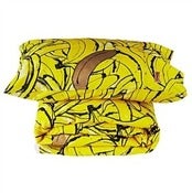 Image of Kip & Co Kids Bananas Quilt Cover & Pillowcase Set 