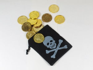 Image of Pirate Pouch & Coins