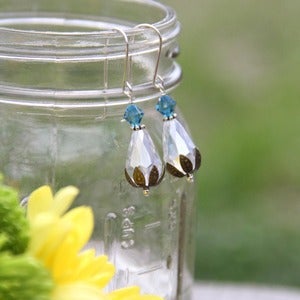 Image of Something Blue earrings 