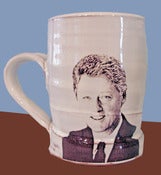 Image of Bill Clinton Mug by Justin Rothshank