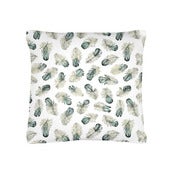 Image of Scattered Feathers 18" x 18" Organic Cotton Cushion