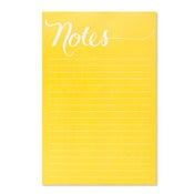 Image of Yellow Notepad- Notes Script
