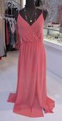 Image of Coral maxi dress