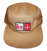 Image of "Flag Patch" 5 Panel Hat (Khaki)