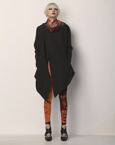 Image of MATRIX Leggings - Peach Fractal
