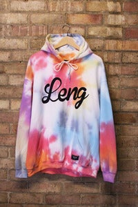 Image of *LIMITED EDITION* MULTI COLOURED TIE DYE HOODIES