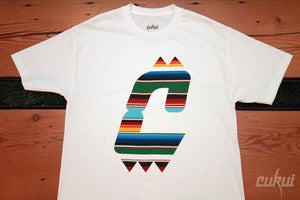 Image of Sarape Tee - White