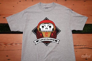 Image of Die da Daruma Tee - Athletic Gray