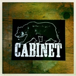Image of NEW ITEM! - Black Bear Sticker