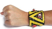 Image of Brazalete tribal negro